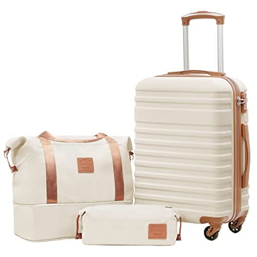 Coolife 3-Piece Luggage Set: 33% Off at $60
