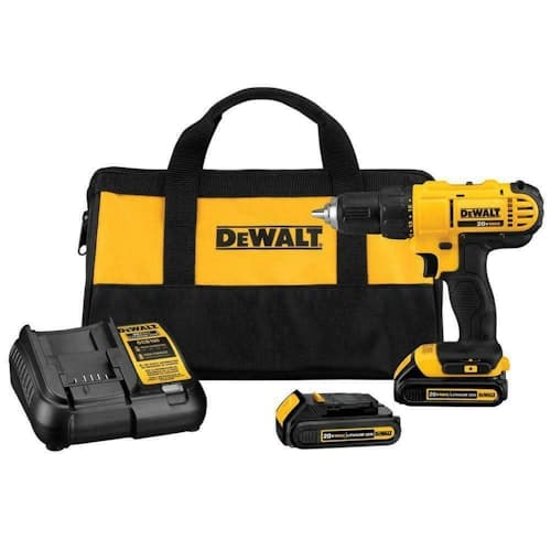 DeWalt 20V Cordless Drill Kit at Lowe's