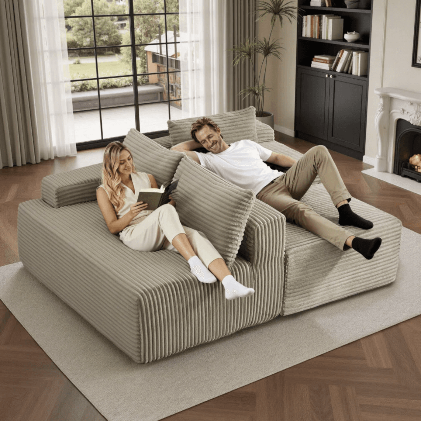 Modular Cloud Sofa $410 + Free Shipping at Wayfair