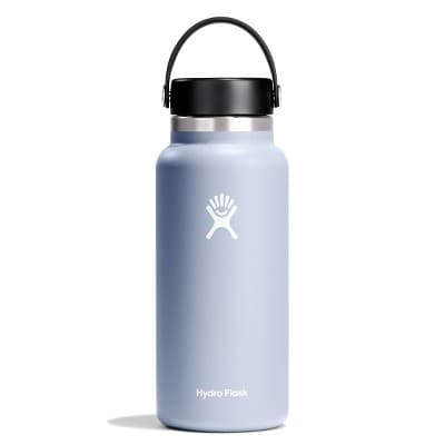 Hydro Flask 32oz Wide Mouth Bottle - Surf: Vacuum-Insulated, BPA-Free, Leakproof