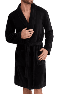 Hanes Men's Plush Robe at 70% Off