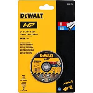 Durable Bonded Cutting Wheels by Dewalt
