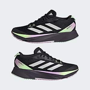 adidas Adizero SL Running Shoes - Black/Metallic/Green, Limited Sizes