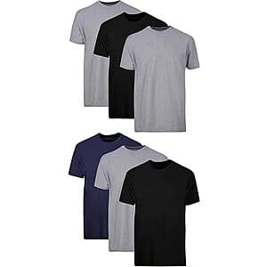 Hanes Men's 6-Pack Soft Cotton Undershirts for $18