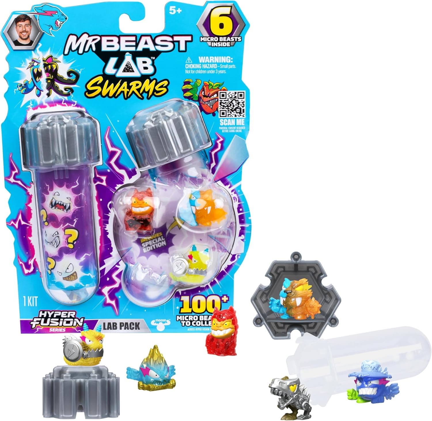 Expand Your MrBeast Lab with Hyper Fusion Series Micro Beasts