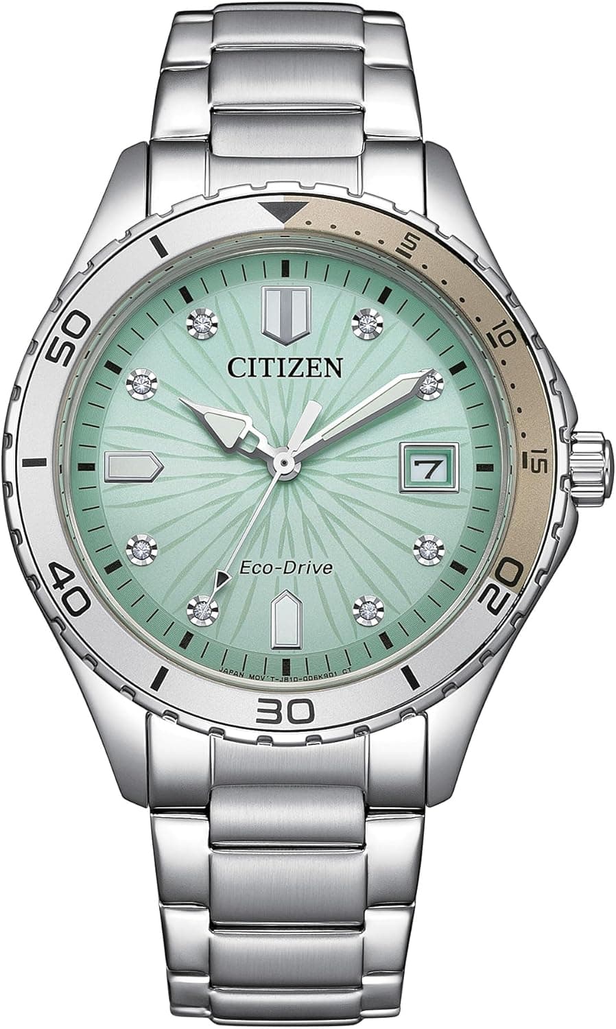 Citizen Eco-Drive Women's Silver-Tone Stainless Steel Watch