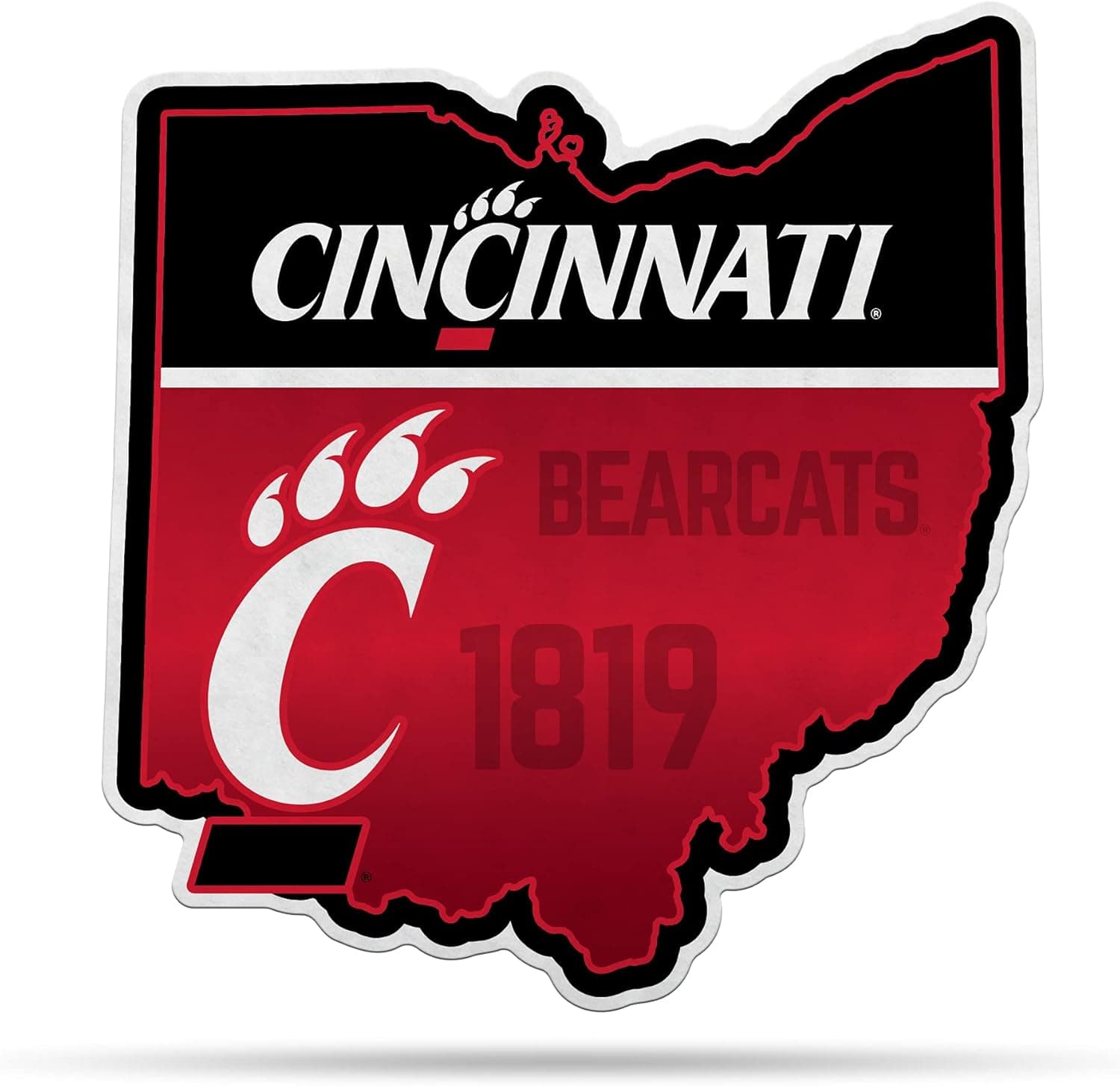 Cheer on the Bearcats with this NCAA Pennant Décor