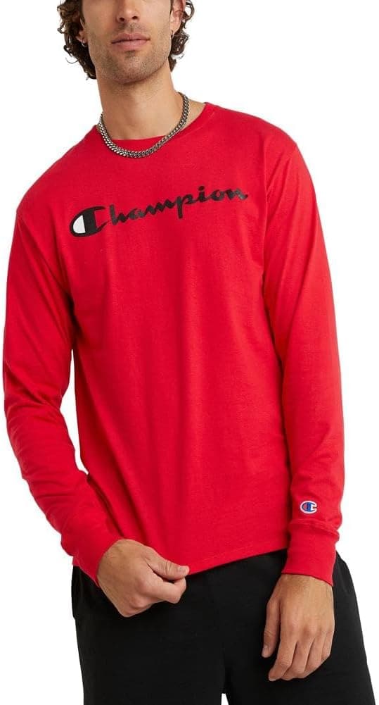 Iconic Champion Tee: Classic Graphic Design, Unbeatable Savings