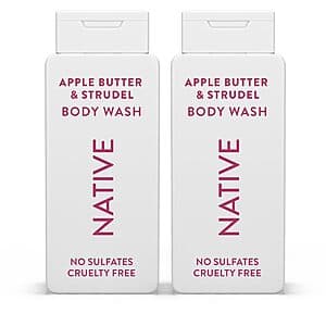 Native Body Wash 2-Pack (Apple Butter & Strudel or Autumn Air & Amber) - 52% Off
