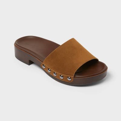 Women’s Hera Western Sandals with Memory Foam Insole - Universal Thread™ Brown 5