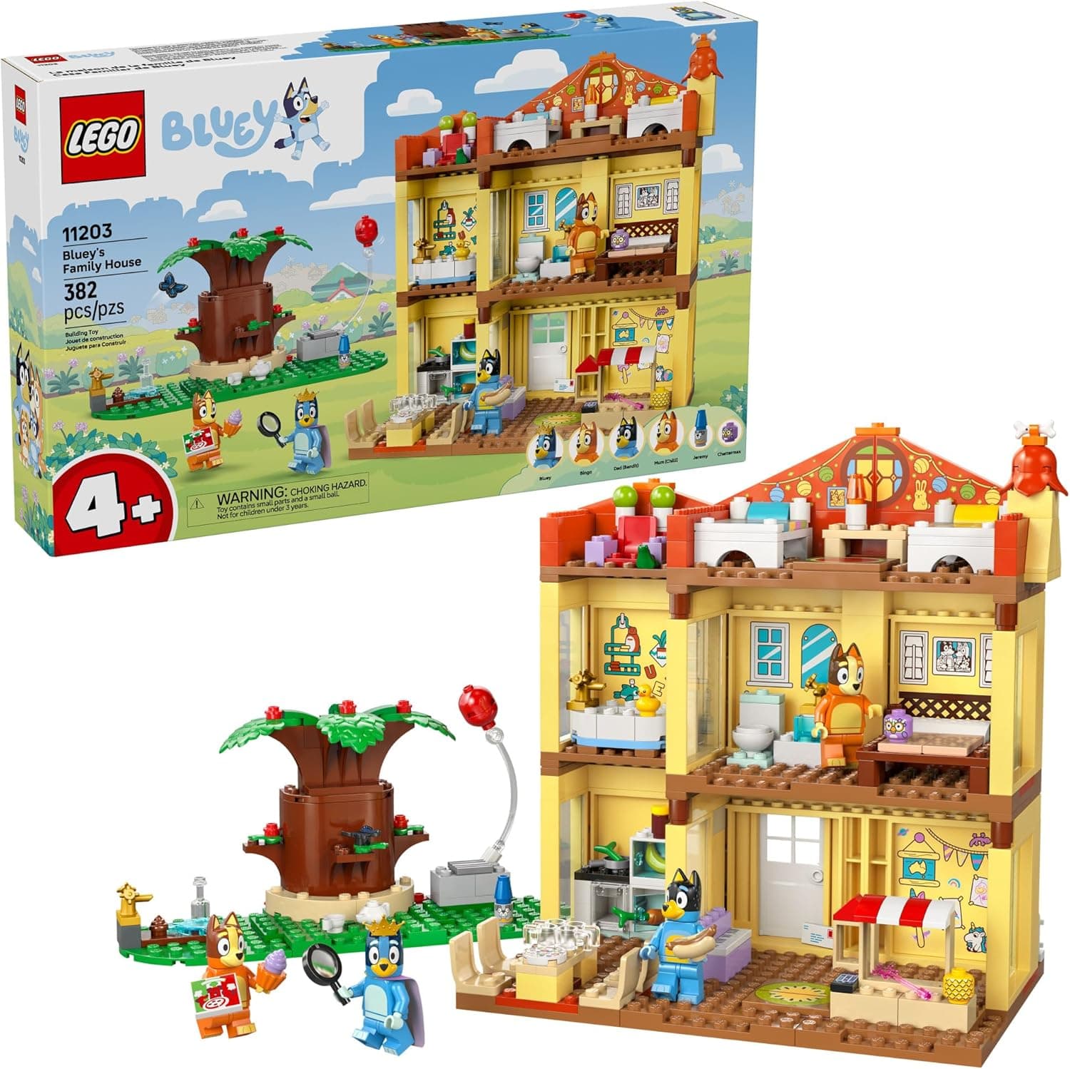 Bluey's Family House: Delightful Toddler Toy Playset