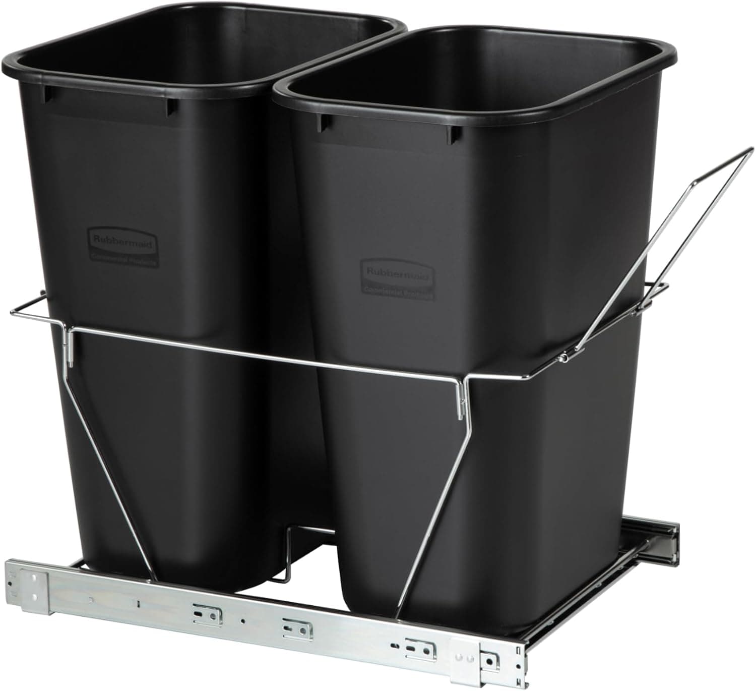 Rubbermaid Trash Can and Recycling Bin - Space-Saving Storage