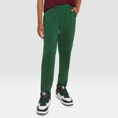 Champion Boys' Double Knit Jogger Pants - Pine Green XL