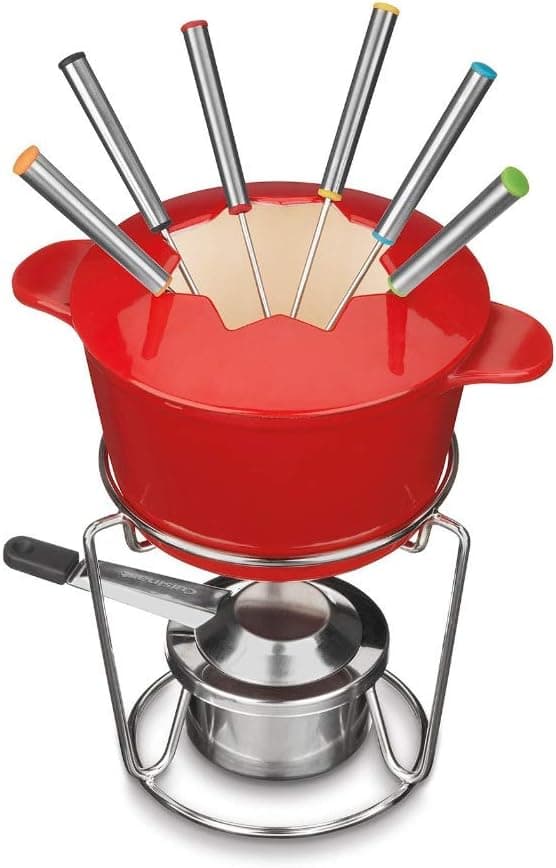 Savor the Moment with Cuisinart's Cast Iron Fondue Set