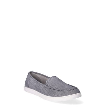 Time and Tru Women's Moc Toe Surf Sneakers, Wide Width Available