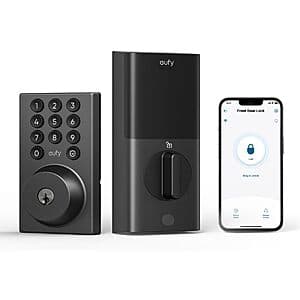 Keyless Entry with eufy Security Smart Lock C30 (Black)