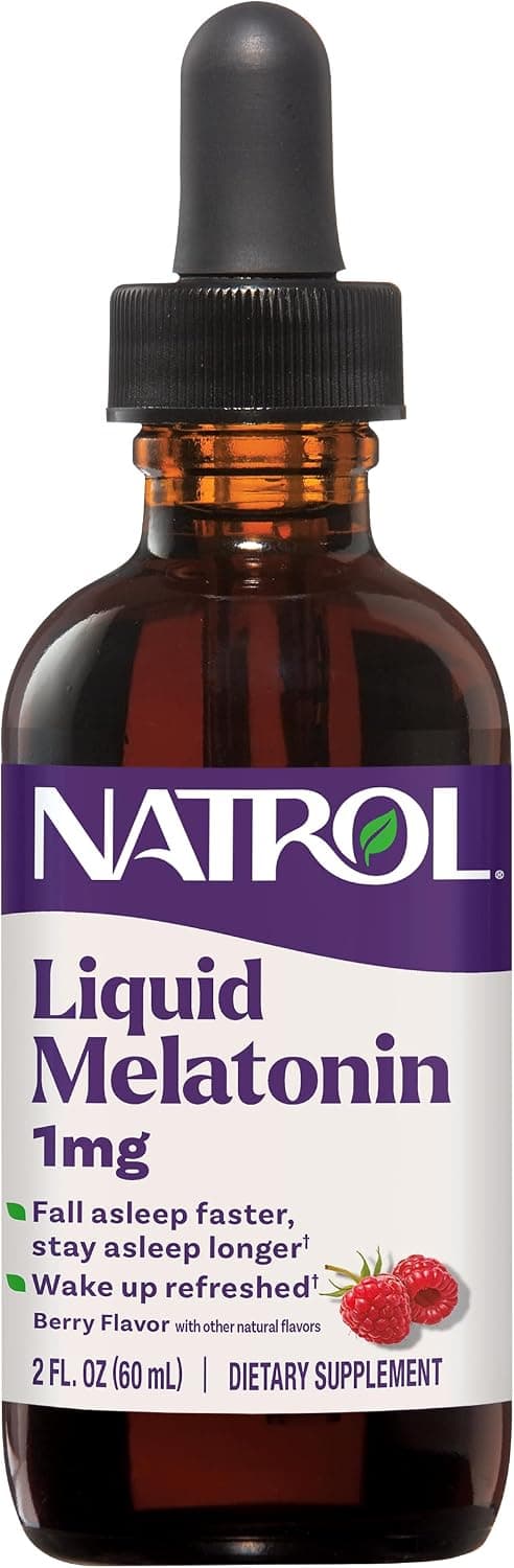 Natrol Liquid Melatonin: Sweet Berry Sleep Aid, 29% Off
