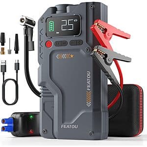5500A Peak Portable Jump Starter & Digital Tire Inflator