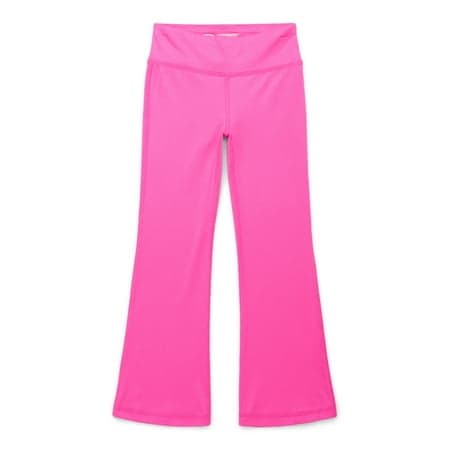 Athletic Works Girls Active Flare Leggings with UPF 30, Sizes 4-18 & Plus