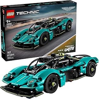 LEGO Technic Aston Martin Valkyrie Toy Car - Kids Model Kit Toy for Boys and Girls, Ages 9+ - Vehicle Building Set for Pretend Play & STEM Learning - Sports Car Gift Idea for Birthdays - 42208