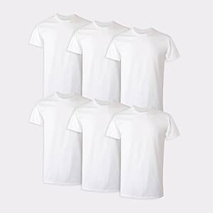 Hanes Men's Cotton T-Shirts - 6 Pack for $20 with Free Pickup