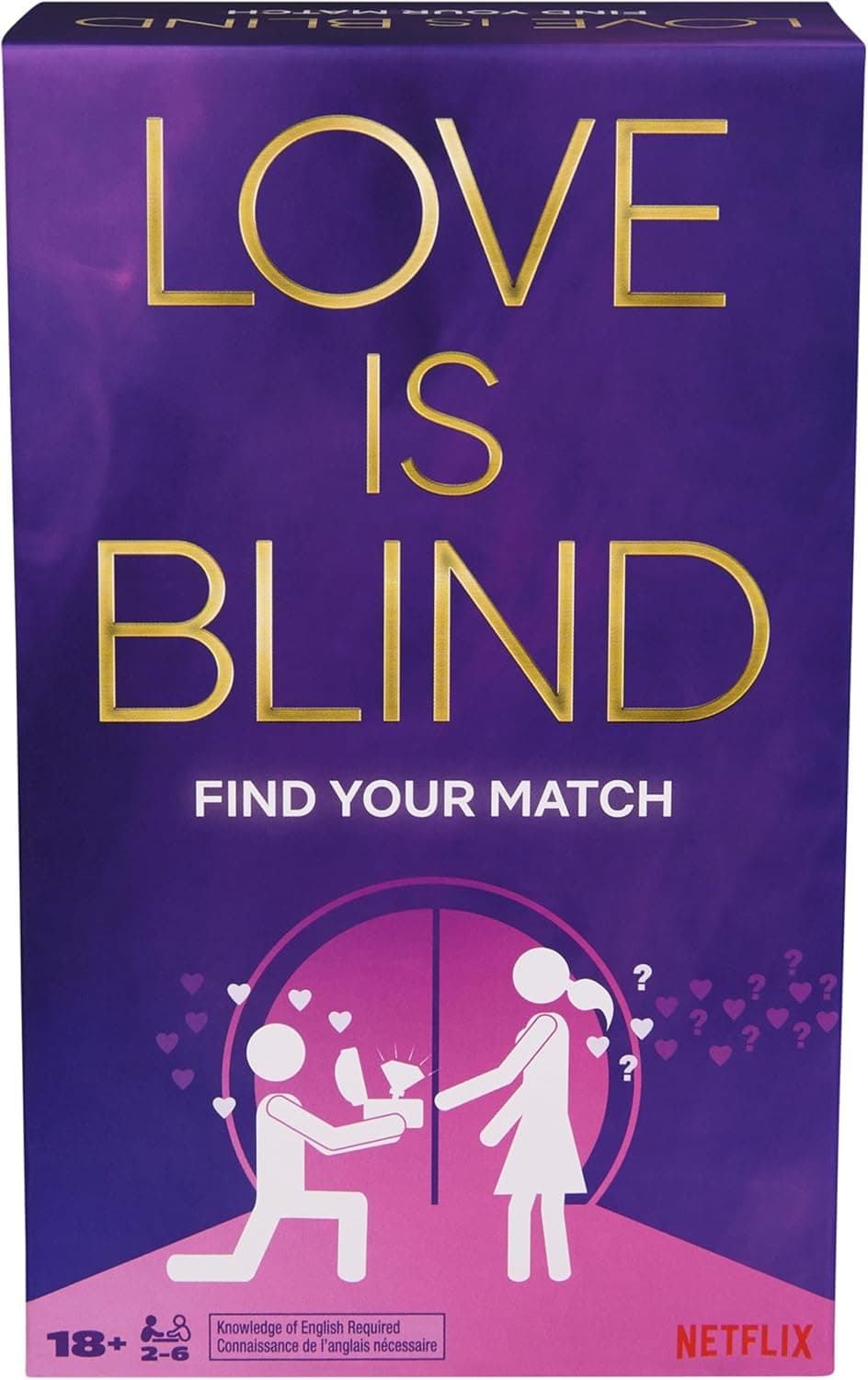 Spin Master Games 'Love is Blind' Party Game for Couples