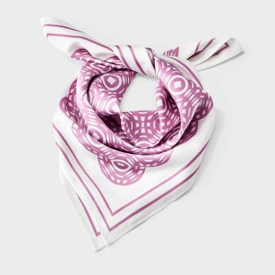 Men's Geo Neckerchief - Goodfellow & Co™ Purple