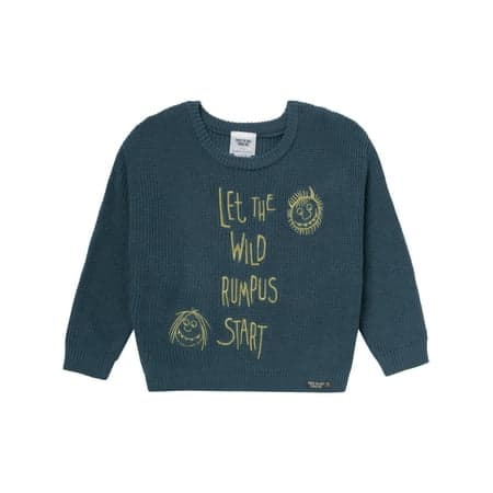 Modern Moments x Where the Wild Things Are Toddler Neutral Sweater, Sizes 12M-5T