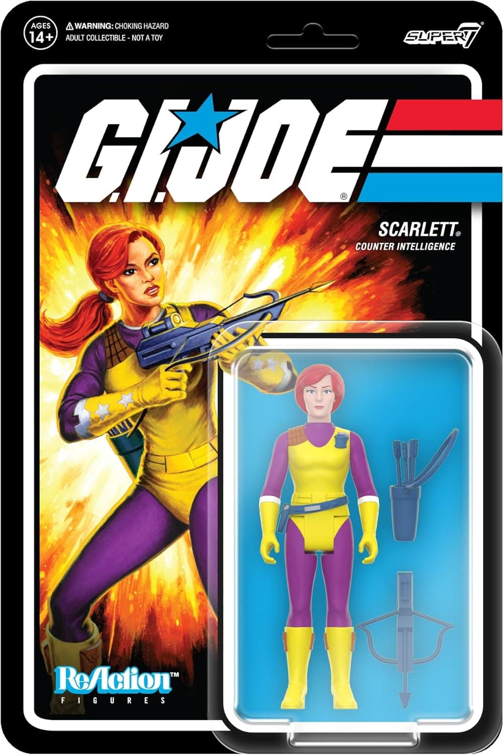 Retro G.I. Joe Scarlett Action Figure at 25% Off