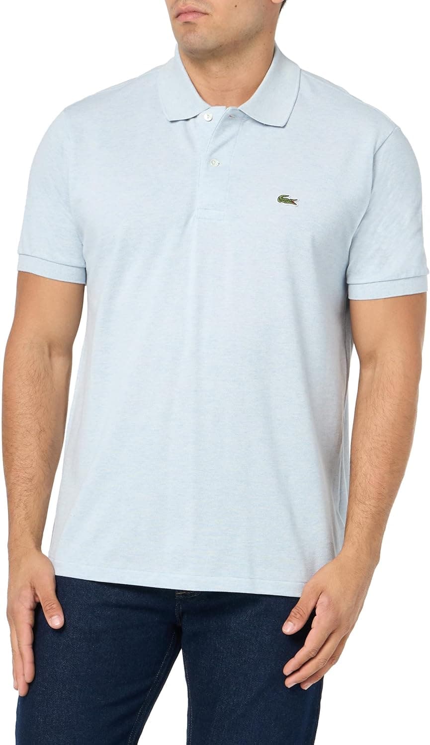 Lacoste Men's Polo Shirt: 50% Off in Heather Cove