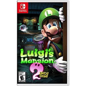 Luigi’s Mansion 2 HD Nintendo Switch (Physical or Digital) $40 + Free Shipping