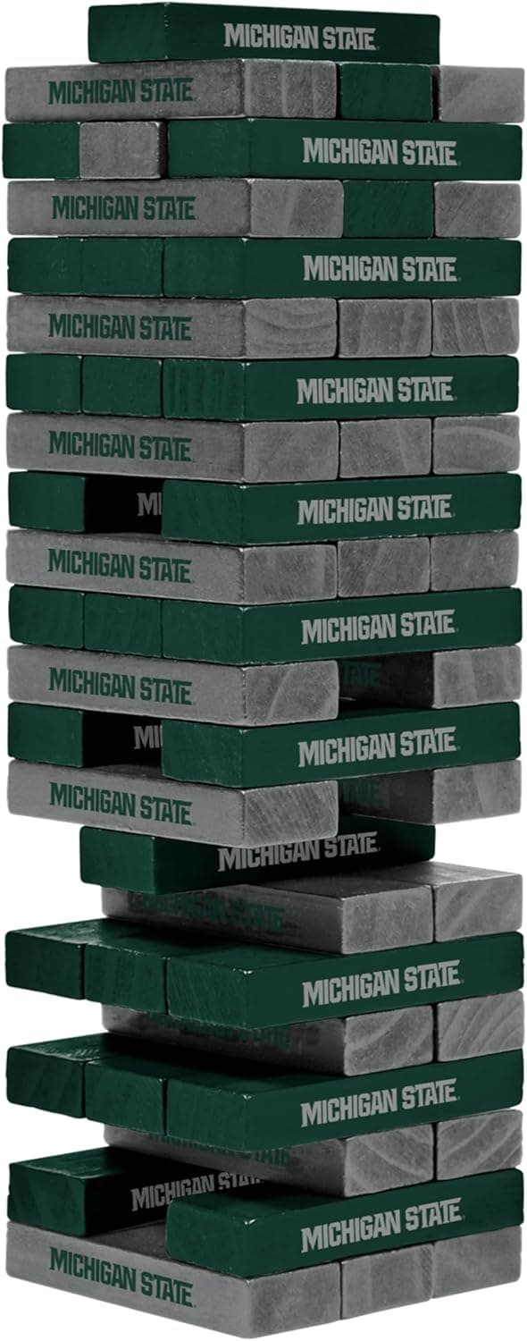 Stackable NCAA Michigan State Spartans Table Decor