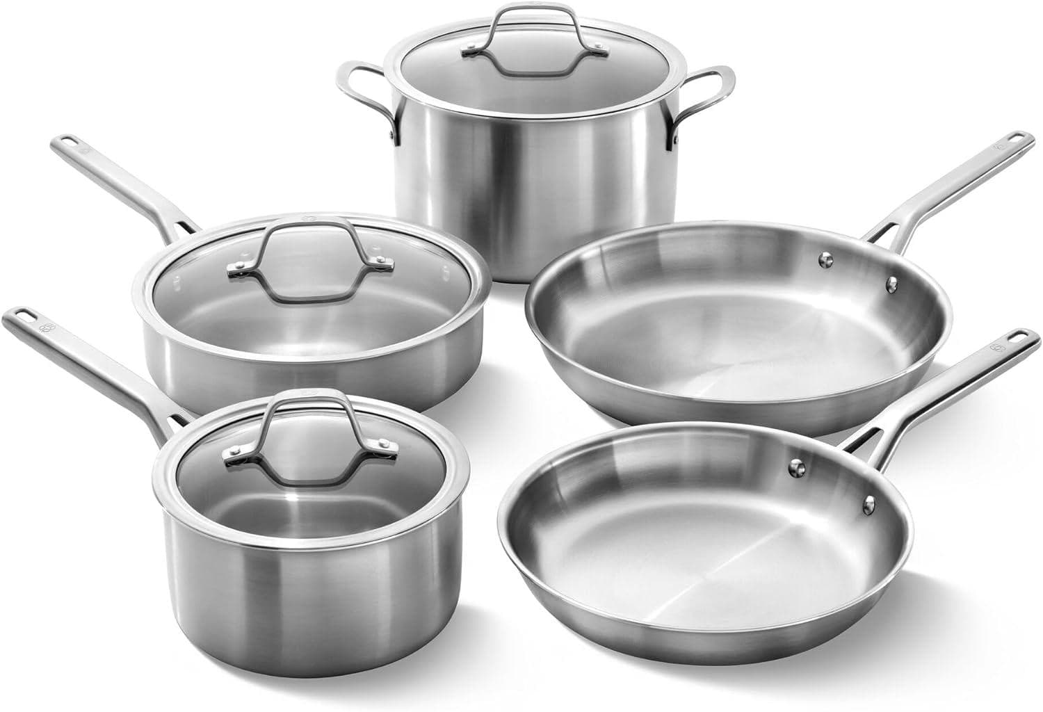 Calphalon 8-Piece Stainless Steel Cookware Set - 40% Off