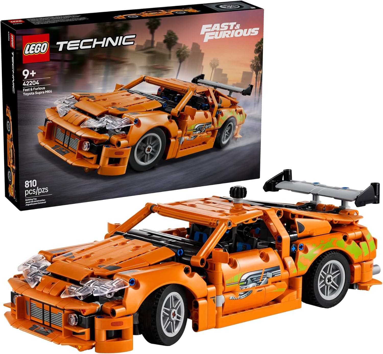 Build the Iconic Toyota Supra from LEGO Technic