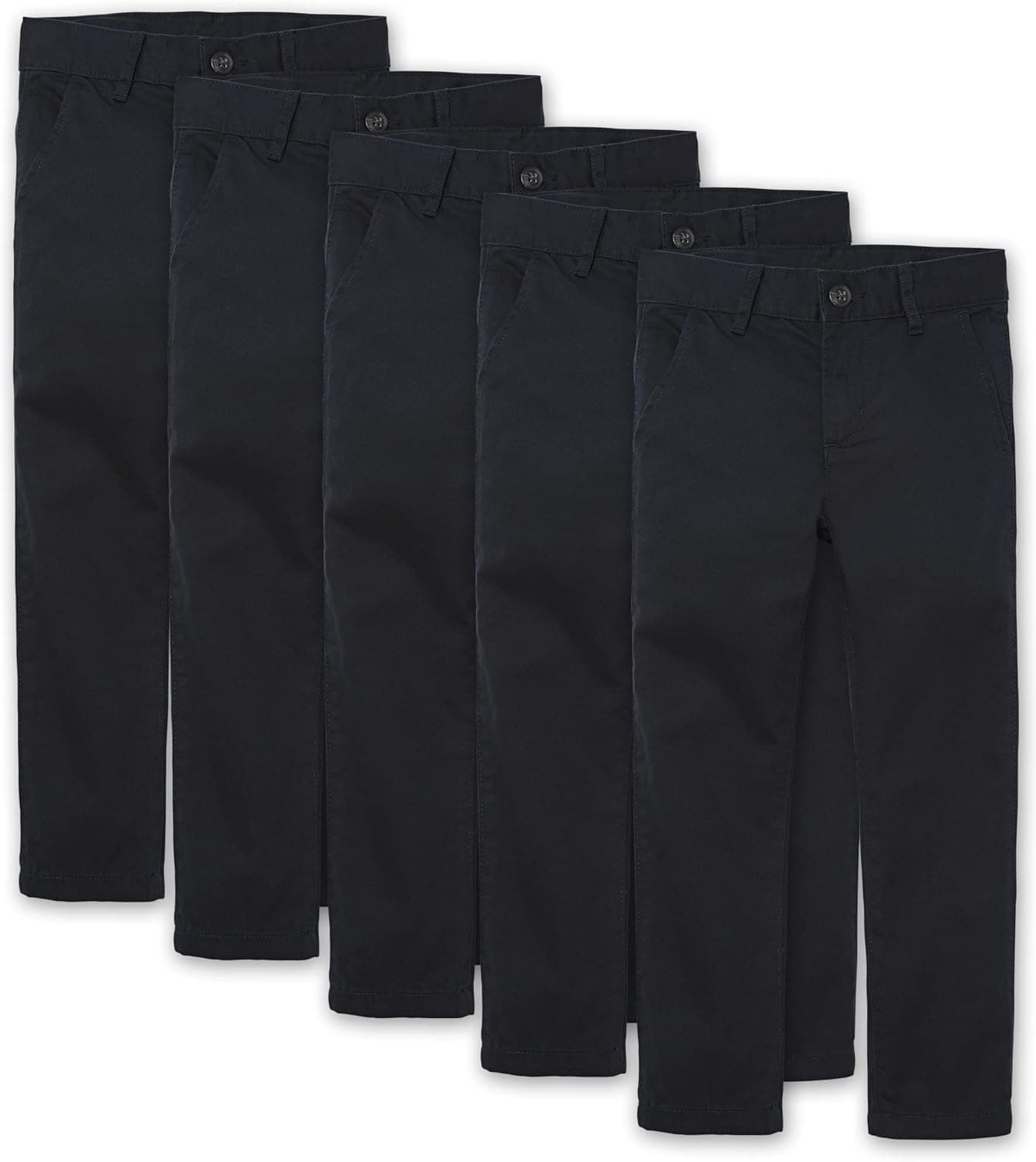 Save 60% on 5-Pack Boys Chino Pants from The Children's Place