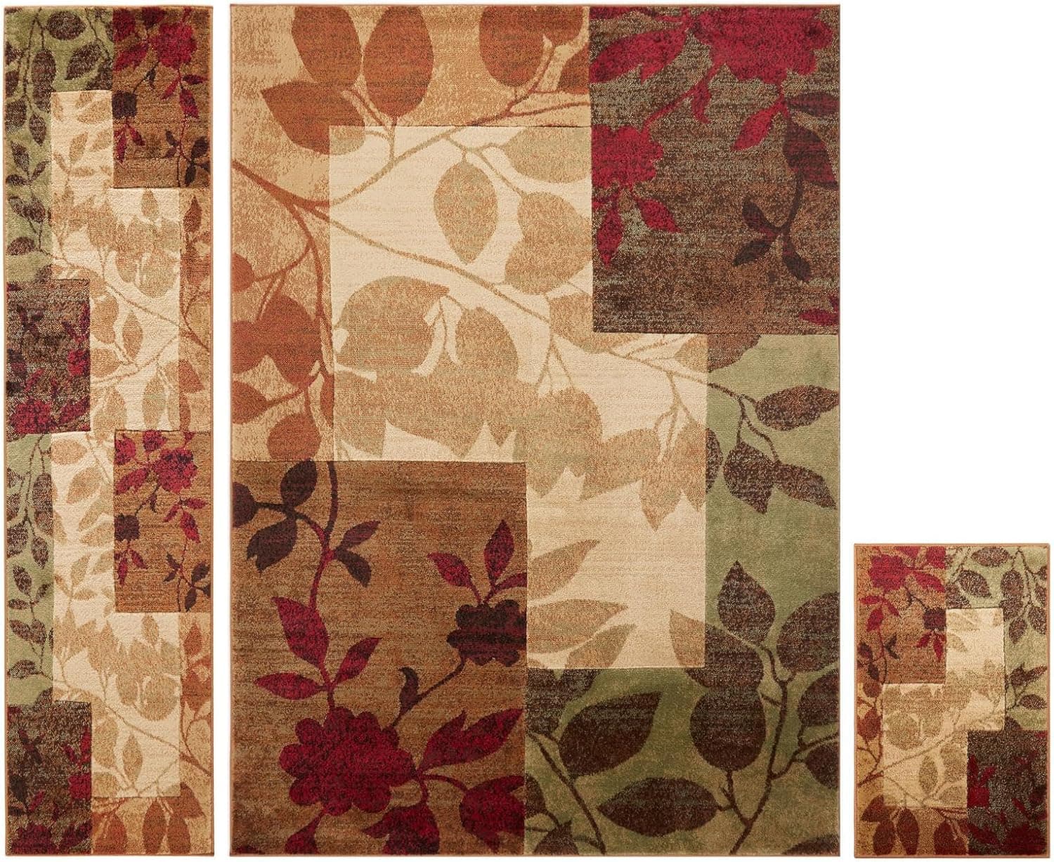 Stylish 3-Piece Amelia Area Rug Set from Home Dynamix
