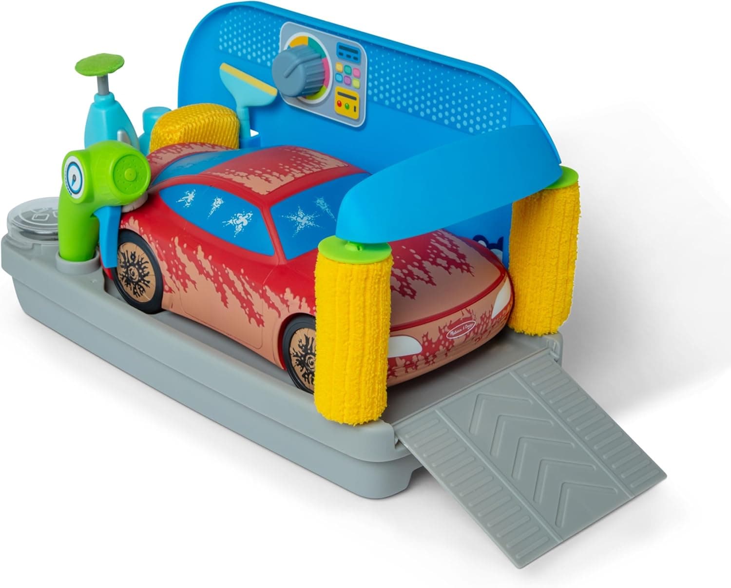 Melissa & Doug Color-Changing Car Wash Toy Set
