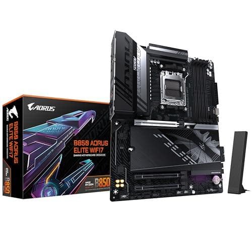 Gigabyte AM5 Motherboard with Wi-Fi 7 for AMD Ryzen CPUs