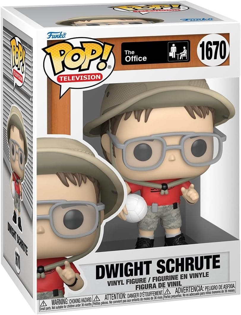 Funko Pop! Dwight Schrute Figure - Collectible for The Office Fans
