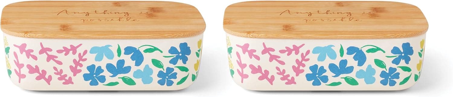 Kate Spade New York Floral Fields Storage Containers