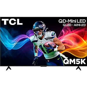 TCL 4K QD-Mini LED Smart TVs: Up to 85" for $900