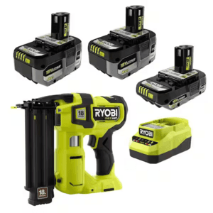 RYOBI ONE+ 18V HP Brushless Brad Nailer w/ 2x 4.0 Ah Batts, 2.0 Ah Battery, & Charger $199 + Free S&H