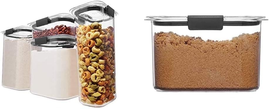 Rubbermaid Brilliance Food Containers: Organized Storage
