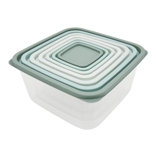 Mainstays 14-Piece Plastic Food Storage Set