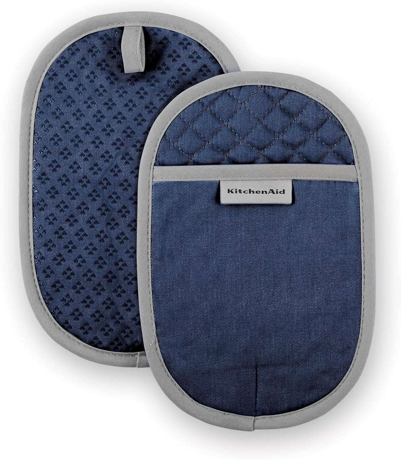 Stylish KitchenAid Pot Holder Set - Blue Willow Design