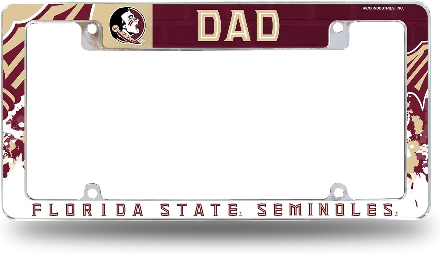 NCAA Florida State Seminoles Car License Plate Frame