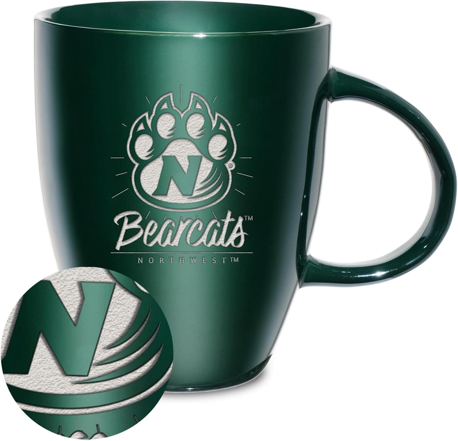 Personalized NCAA Bearcats Ceramic Mug - 18oz