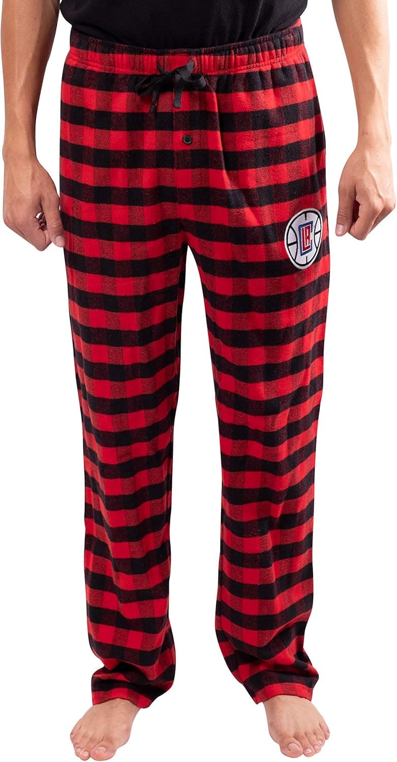 Cozy NBA Flannel Pajama Pants - Red, Large