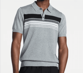 George Men's Sweater Polo Shirt: Casual Style at Walmart