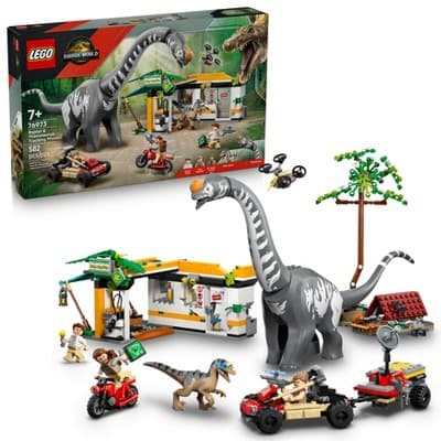 LEGO Jurassic World Raptor & Titanosaurus Tracking Mission 76973